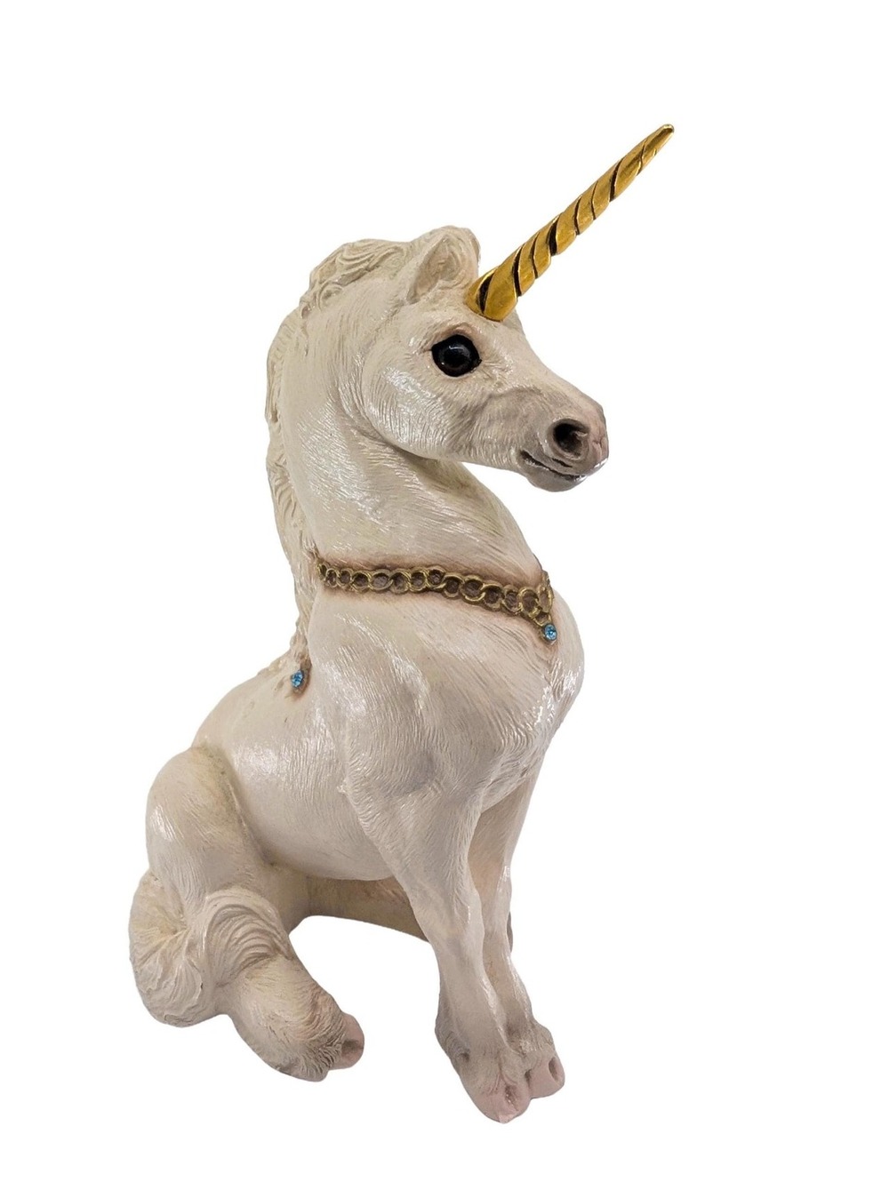 Vintage Windstone Editions White Mother Unicorn Melody Peña Figurine